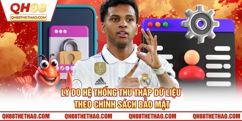 Lý do hệ thống thu thập dữ liệu theo chính sách bảo mật