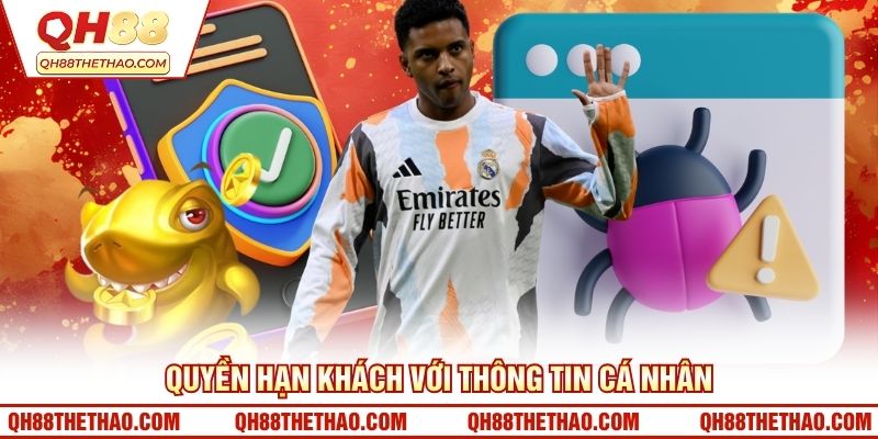 Quyền hạn khách với thông tin cá nhân