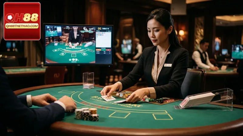 **DG Live Casino** là gì? Hướng dẫn **cách chơi casino cho người mới**