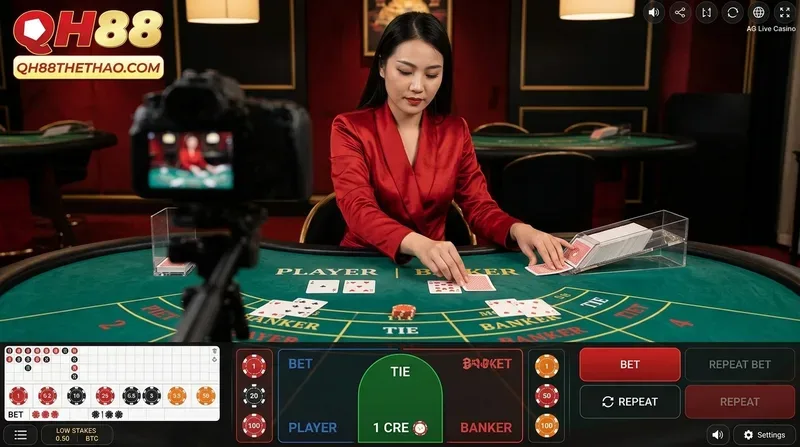 Sảnh AG Live Casino là gì? Hướng dẫn chơi casino cho người mới