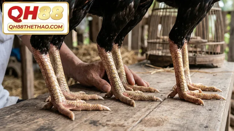 Cách nhận biết gà tài qua vảy: Các loại vảy gà chọi độc & thần kê