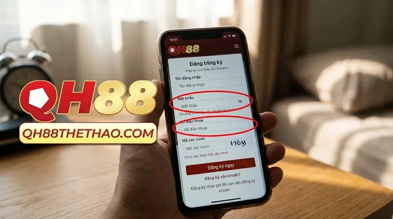 Hướng dẫn qh88 đăng ký và qh88 đăng nhập an toàn