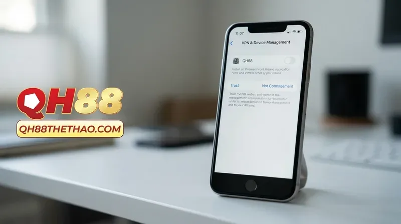 Cách Tải App QH88 iOS Và Cấp Quyền Tin Cậy Ứng Dụng