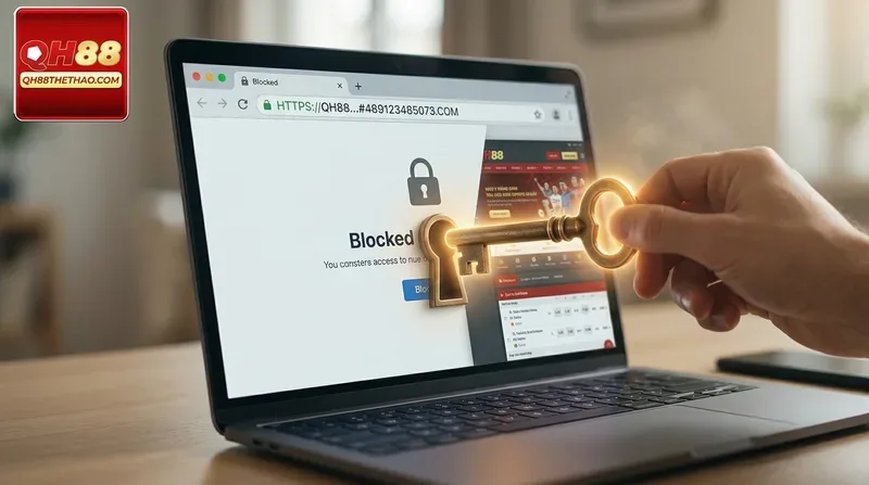Cập nhật QH88 link mới: Cách vào an toàn khi QH88 bị chặn