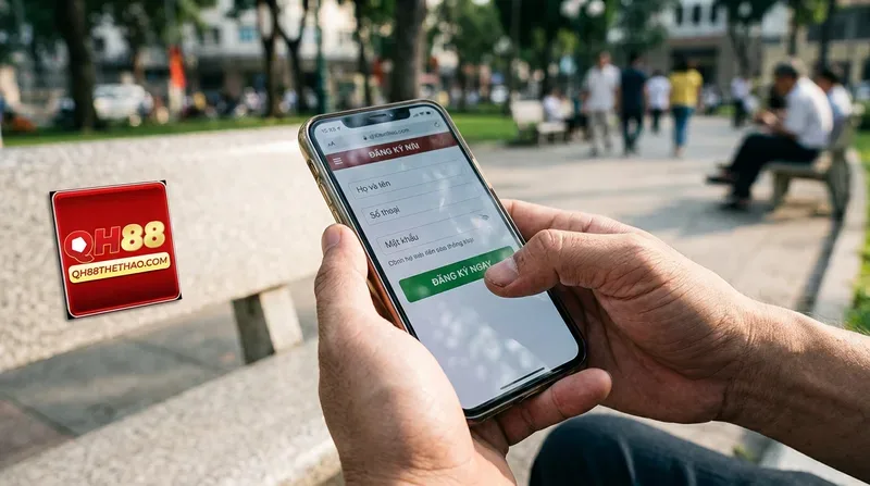Hướng dẫn QH88 cho người mới: Cách QH88 đăng ký và đăng nhập