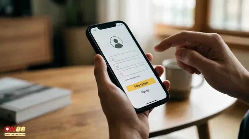 Hướng dẫn QH88 đăng ký và QH88 đăng nhập cho người mới