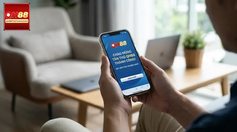 Quy trình qh88 đăng nhập an toàn sau khi Đăng Ký thành công