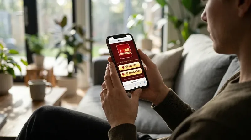 Tải app QH88 Mobile để thao tác nạp tiền tiện lợi