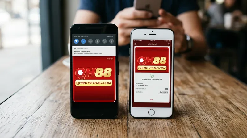 Tải app QH88: Trải nghiệm rút tiền siêu tốc trên điện thoại