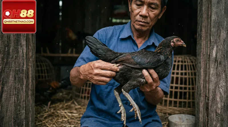 Tiêu chuẩn gà mái chọi: Kiểm tra tông dòng và sức khỏe sinh sản